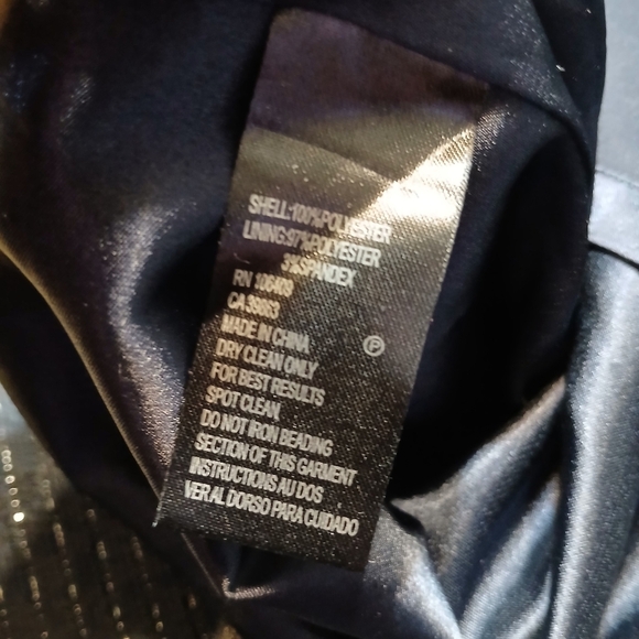 Tahari Embellished Fit and Flare Mini Dress - Picture 3 of 8